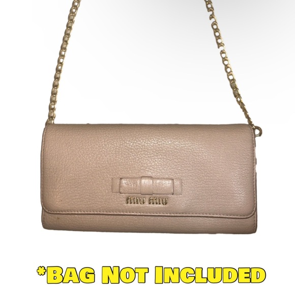 Bags Red Wallet Conversion Insert 47 Gold Chain Poshmark